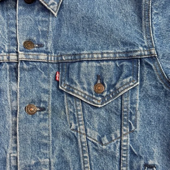 Vintage 80’s Levi’s Type III Denim Levi Jacket USA Made Men’s 46L Levi’s 71506